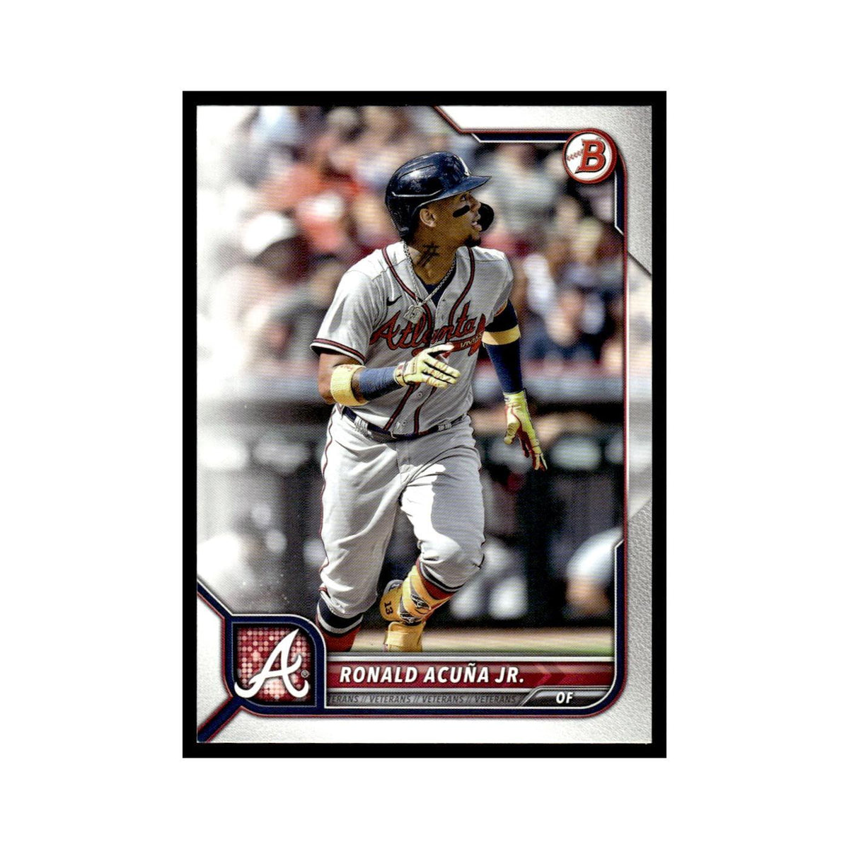 Ronald Acuna Jr. 2022 Bowman #70 Atlanta Braves Baseball Card NM