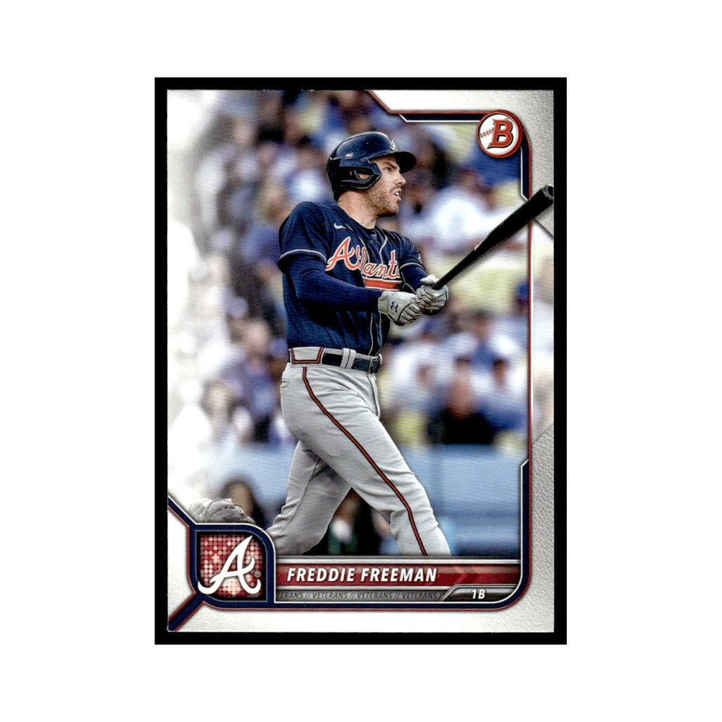 Freddie Freeman 2022 Bowman #28 Atlanta Braves Baseball Card NM