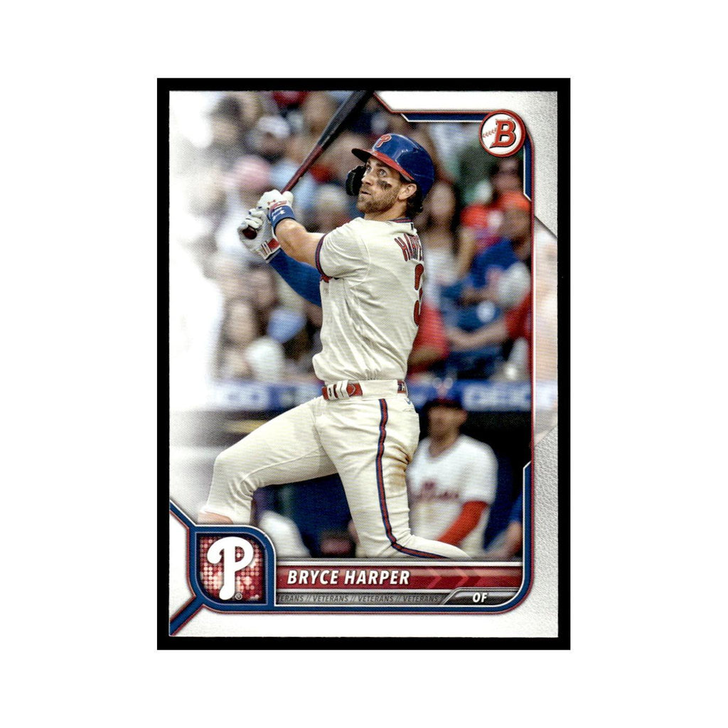 Bryce Harper 2022 Bowman #16 Philadelphia Phillies Baseball Card NM