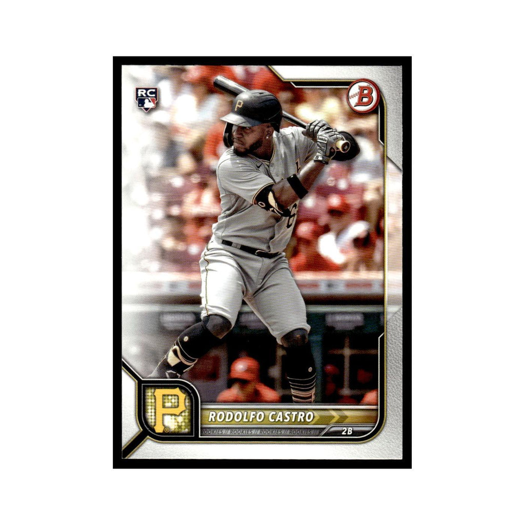 Rodolfo Castro Rookie 2022 Bowman #9 Pittsburgh Pirates Baseball Card NM