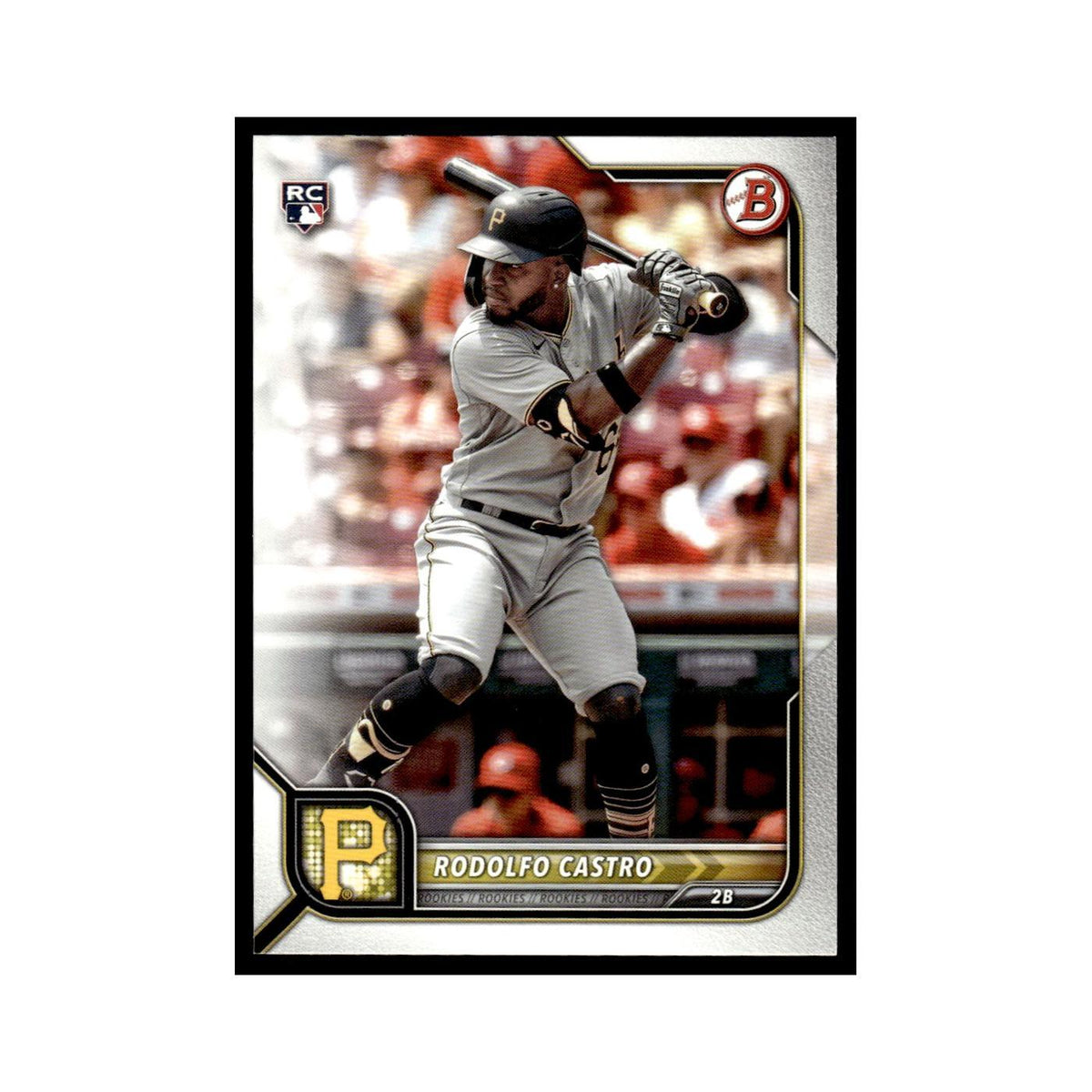 Rodolfo Castro Rookie 2022 Bowman #9 Pittsburgh Pirates Baseball Card NM