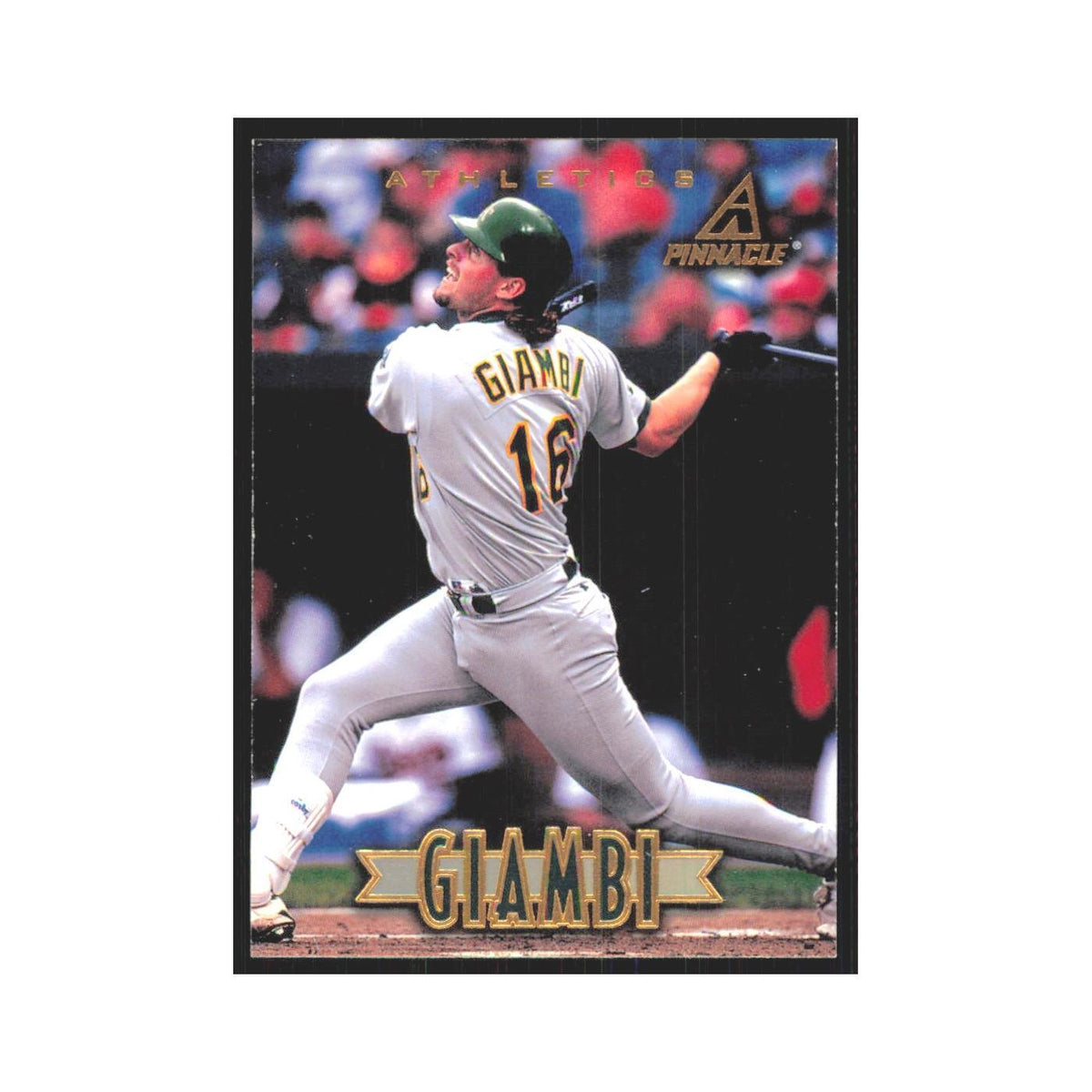 1997 Pinnacle Jason Giambi Athletics #74