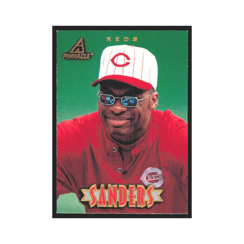 1997 Pinnacle Reggie Sanders Reds #22