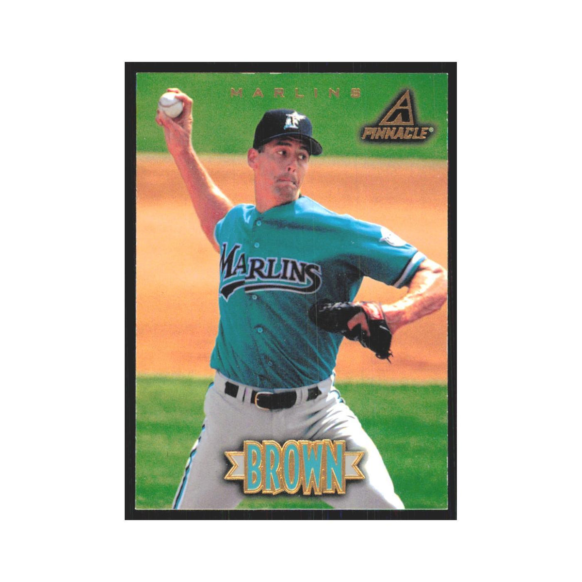 1997 Pinnacle Kevin Brown Florida Marlins #50