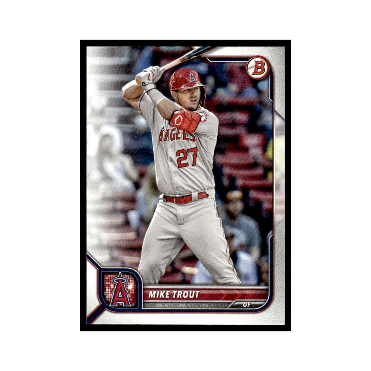 Mike Trout 2022 Bowman #32 Los Angeles Angels Baseball Card NM