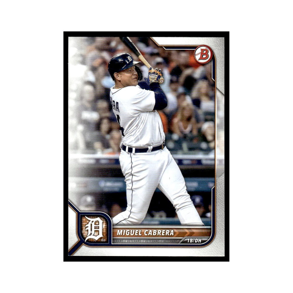 Miguel Cabrera 2022 Bowman #50 Detroit Tigers Baseball Card NM