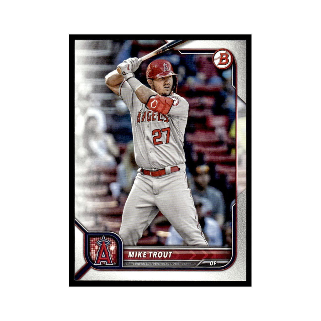Mike Trout 2022 Bowman #32 Los Angeles Angels Baseball Card NM