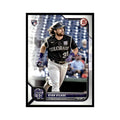 Ryan Vilade Rookie 2022 Bowman #100 Colorado Rockies Baseball Card NM