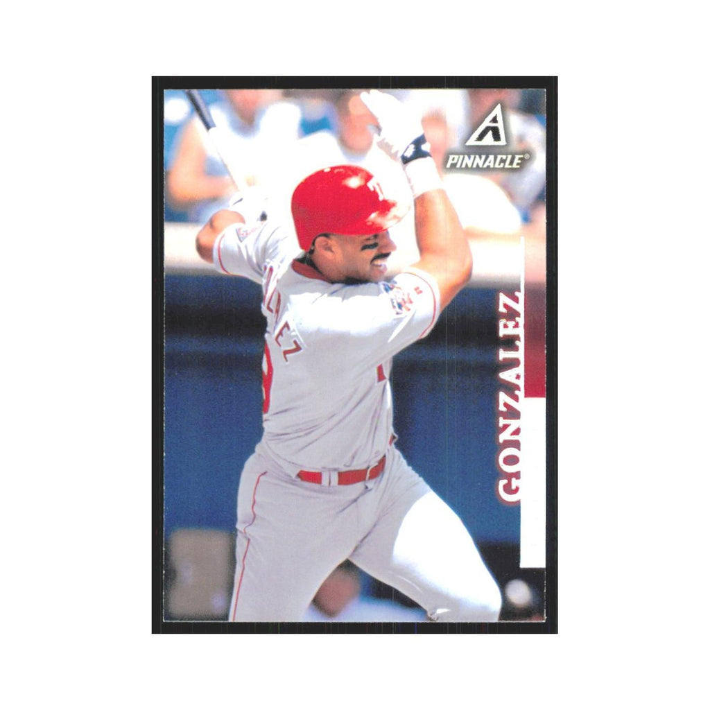 1998 Pinnacle Juan Gonzalez Rangers #70