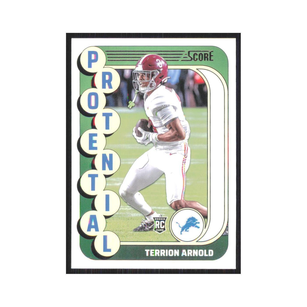 2024 Score Terrion Arnold RC Lions #13
