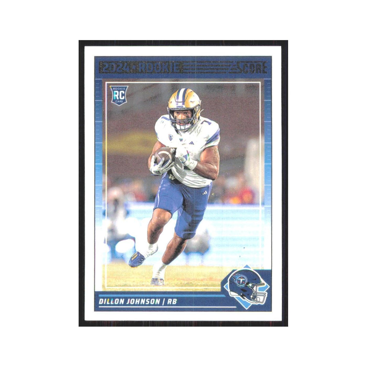 2024 Score Dillon Johnson RC Titans #301