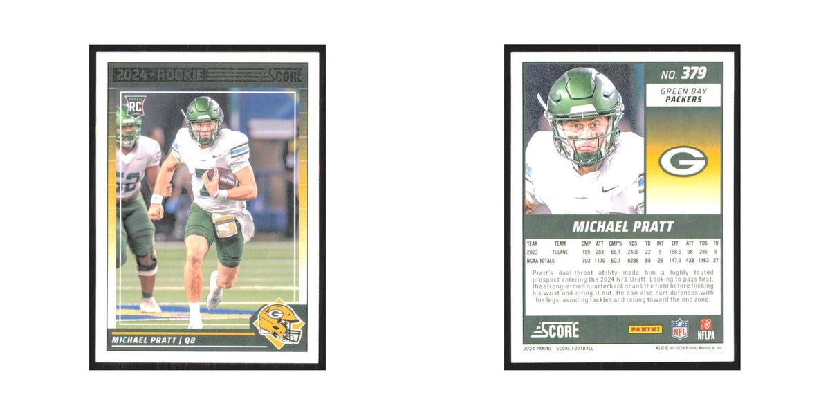 2024 Score Michael Pratt RC Packers #379
