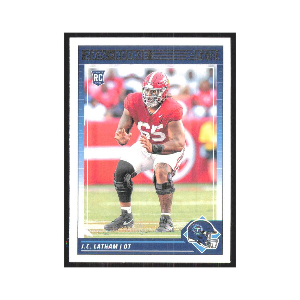 2024 Score J.C. Latham RC Titans #318