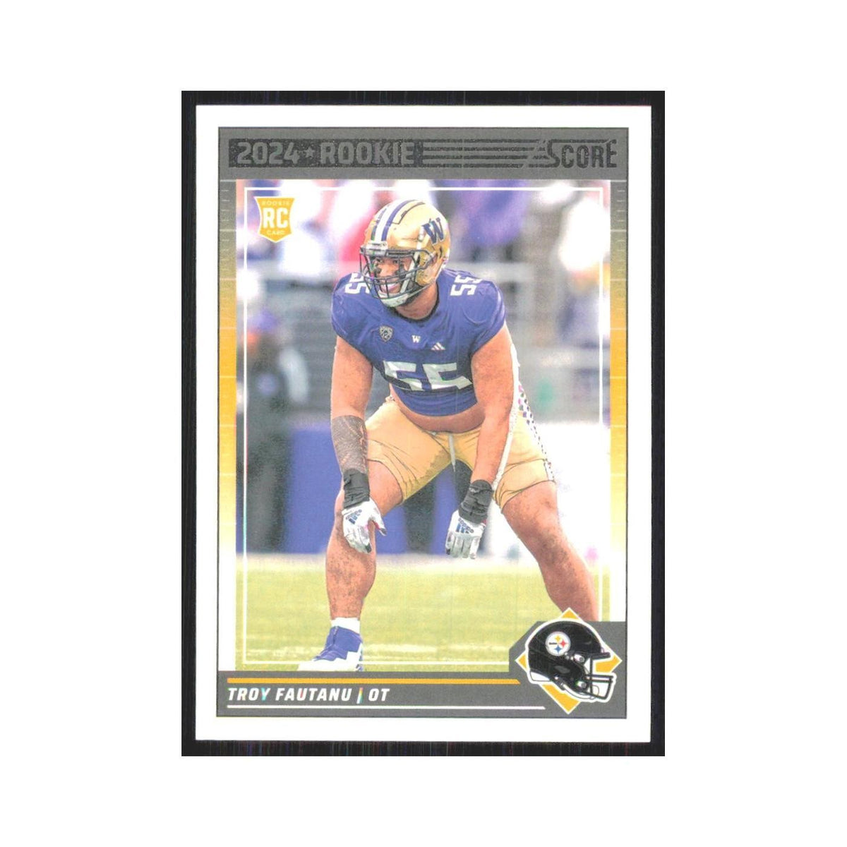 2024 Score Troy Fautanu RC Steelers #333