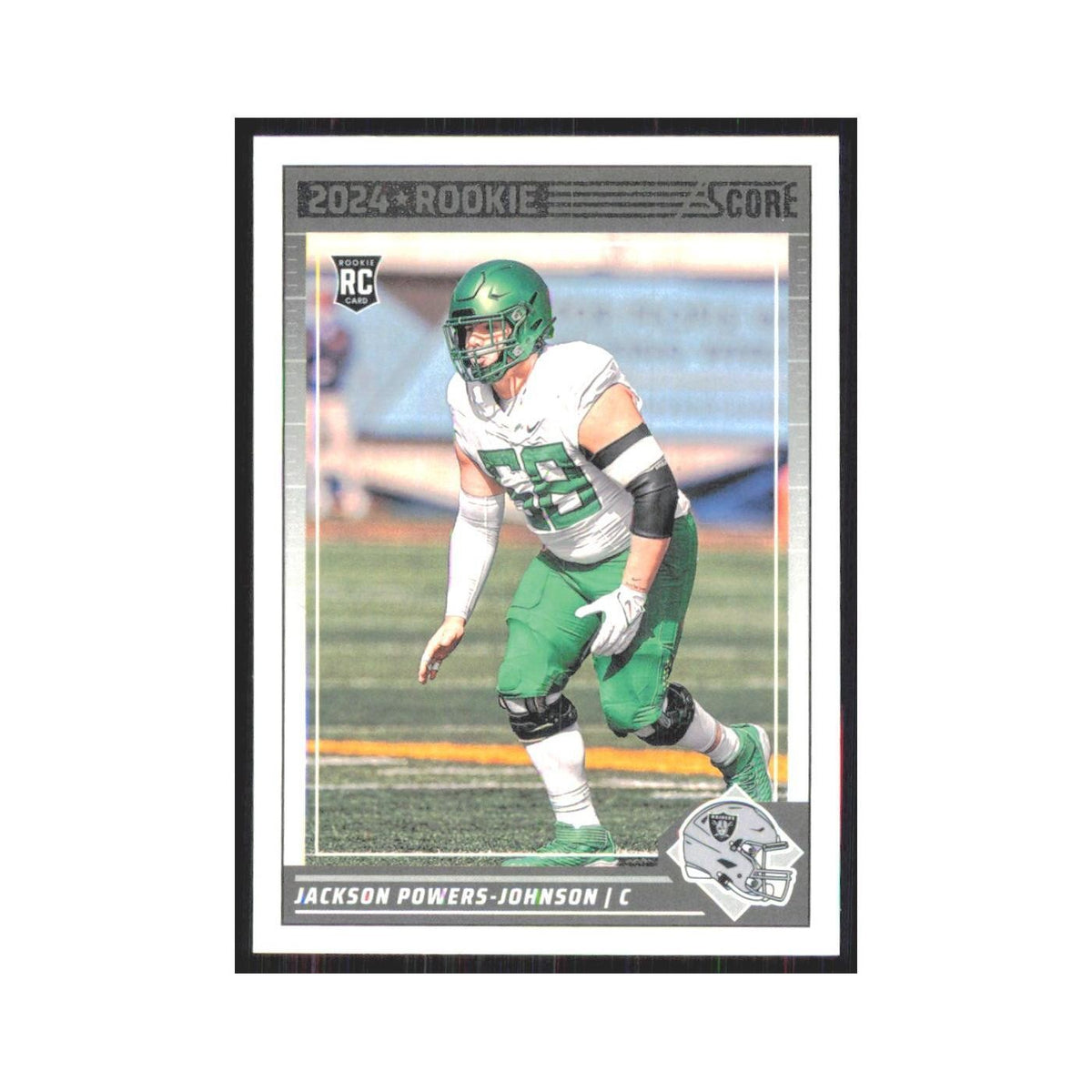 2024 Score Jackson Powers-Johnson RC Raiders #321