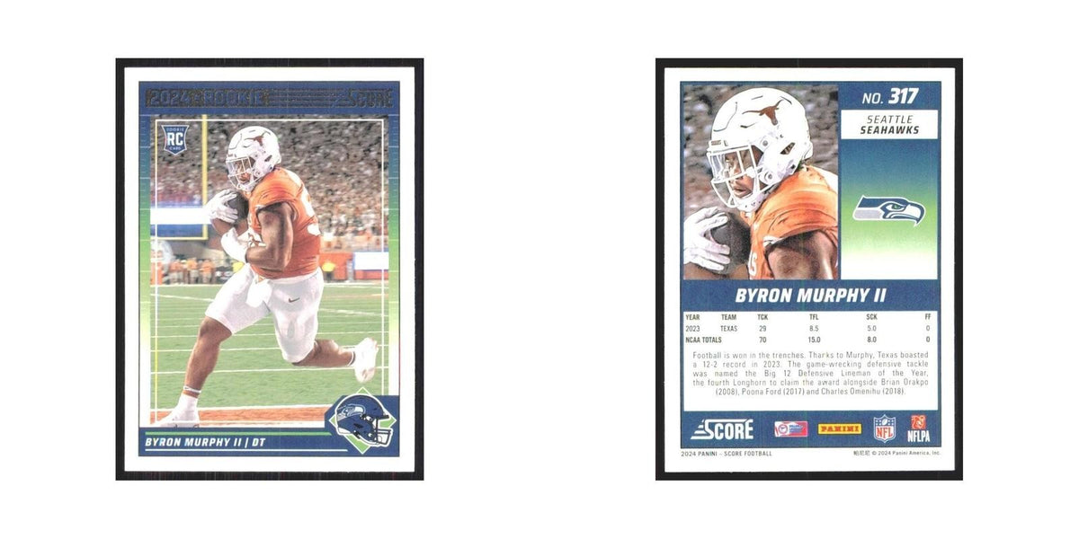 2024 Score Byron Murphy II RC Seahawks #317