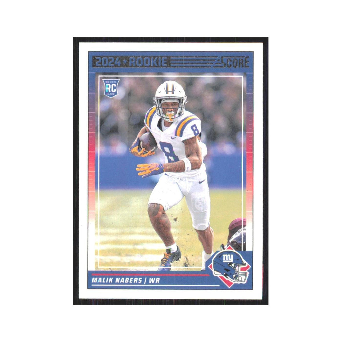 2024 Score Malik Nabers RC Giants #306