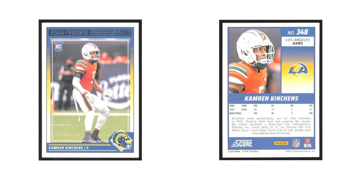2024 Score Kamren Kinchens RC Rams #348