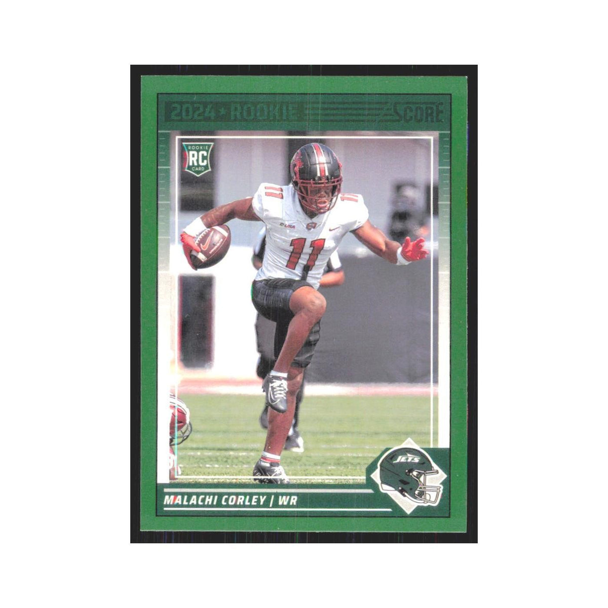 2024 Score Malachi Corley RC Jets #350