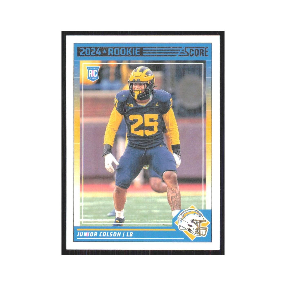 2024 Score Junior Colson RC Chargers #359