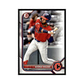 George Valera 2022 Bowman Draft #BD-53 Cleveland Guardians Baseball Card NM