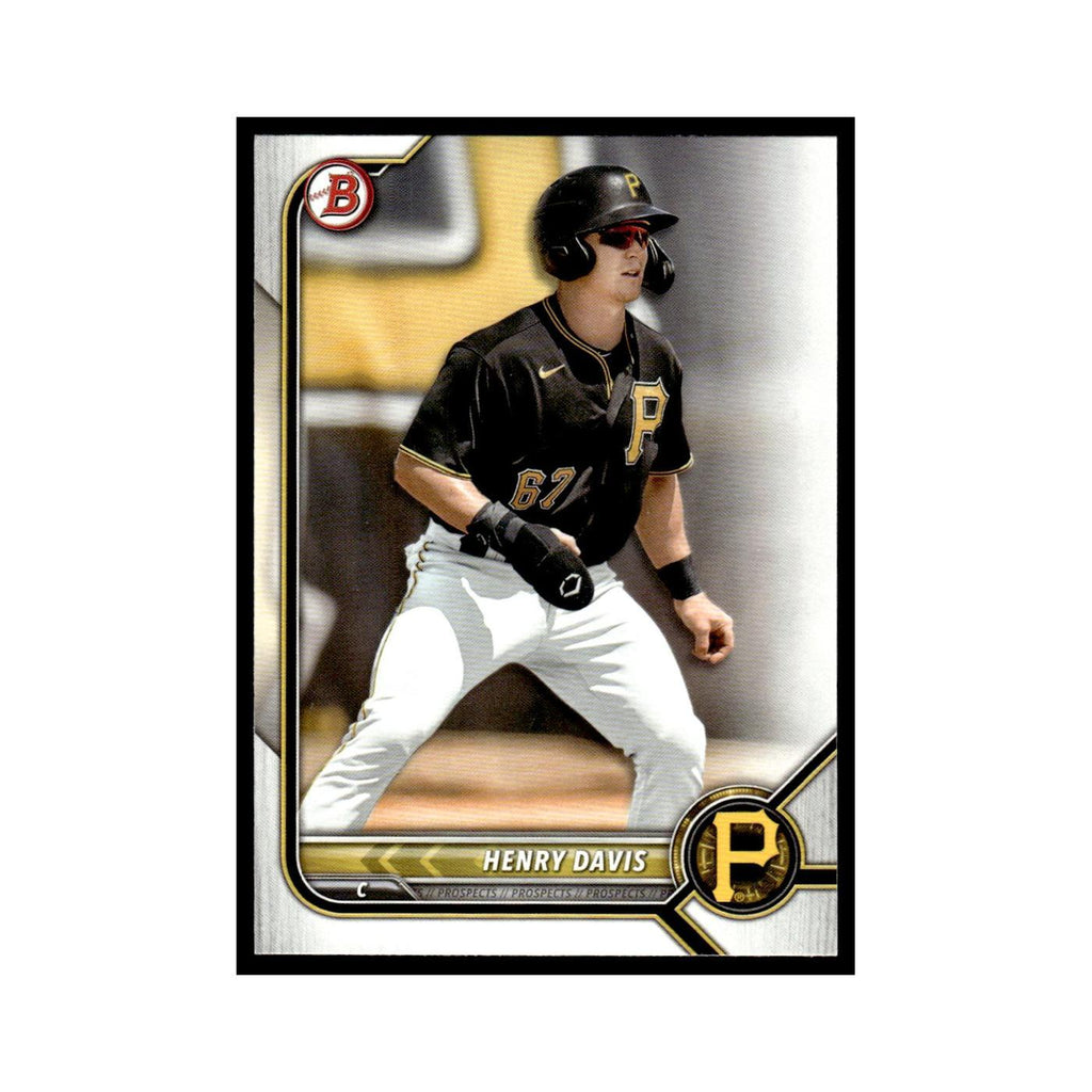 Henry Davis 2022 Bowman Draft #BD-7 Pittsburgh Pirates Baseball Card NM