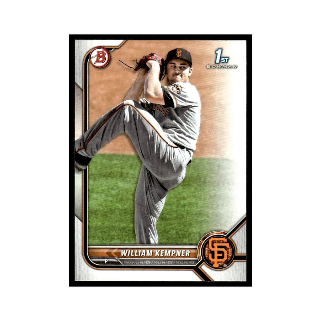 William Kempner 2022 Bowman Draft #BD-3 San Francisco Giants Baseball Card NM