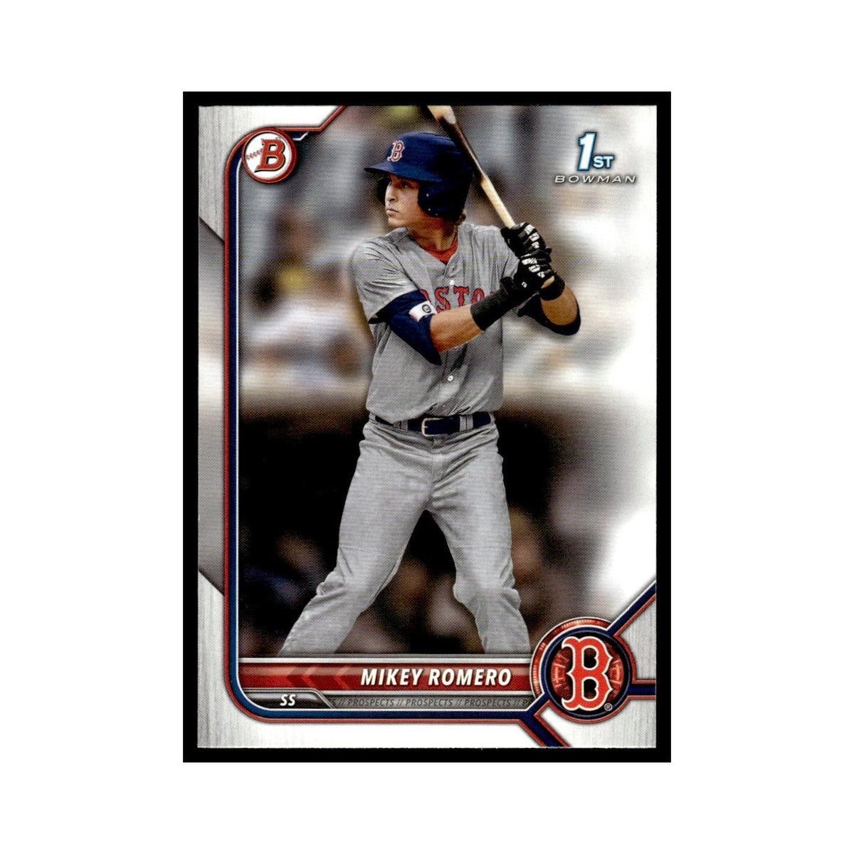 Mikey Romero 2022 Bowman Draft #BD-42 Boston Red Sox Baseball Card NM