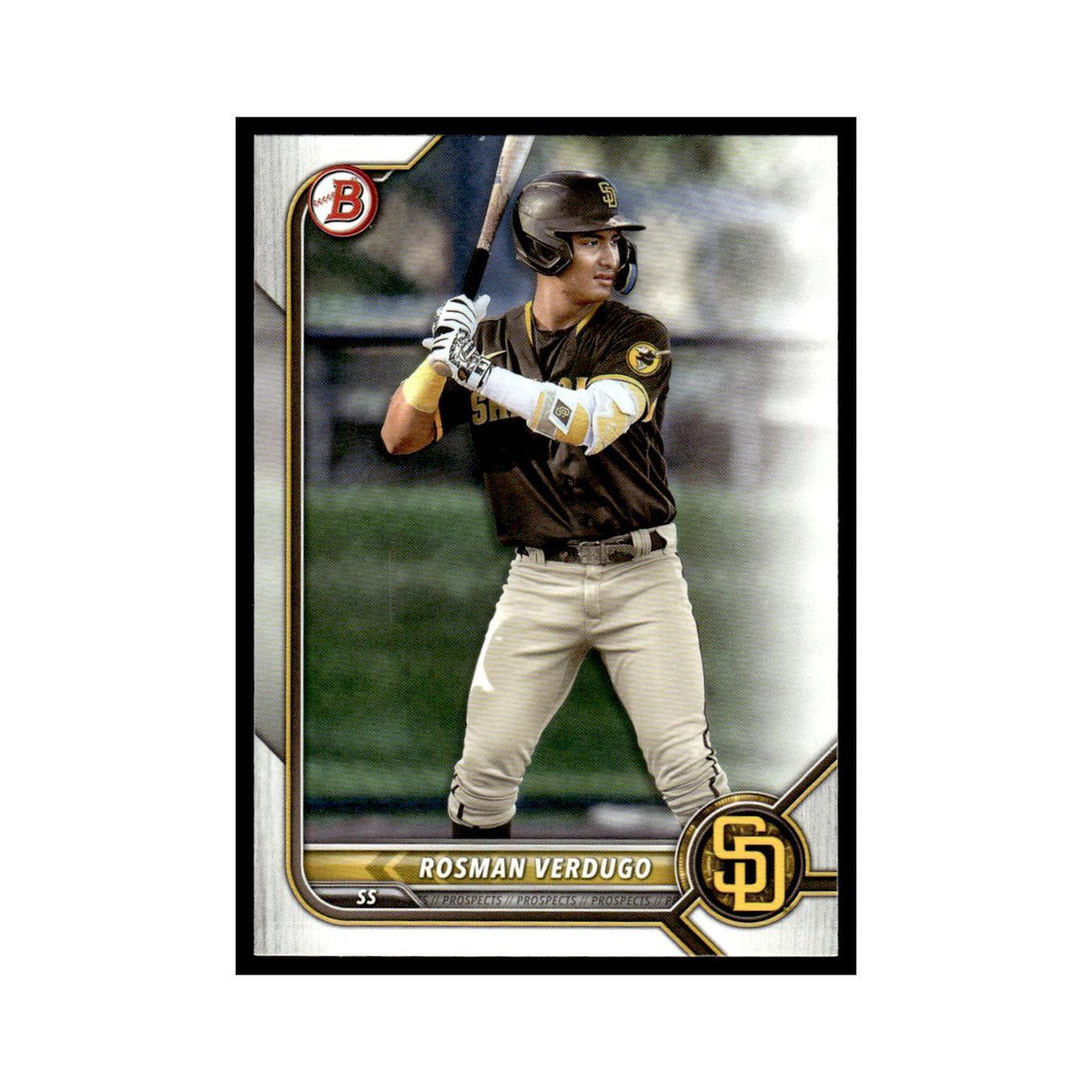 Rosman Verdugo 2022 Bowman Draft #BD-161 San Diego Padres Baseball Card NM
