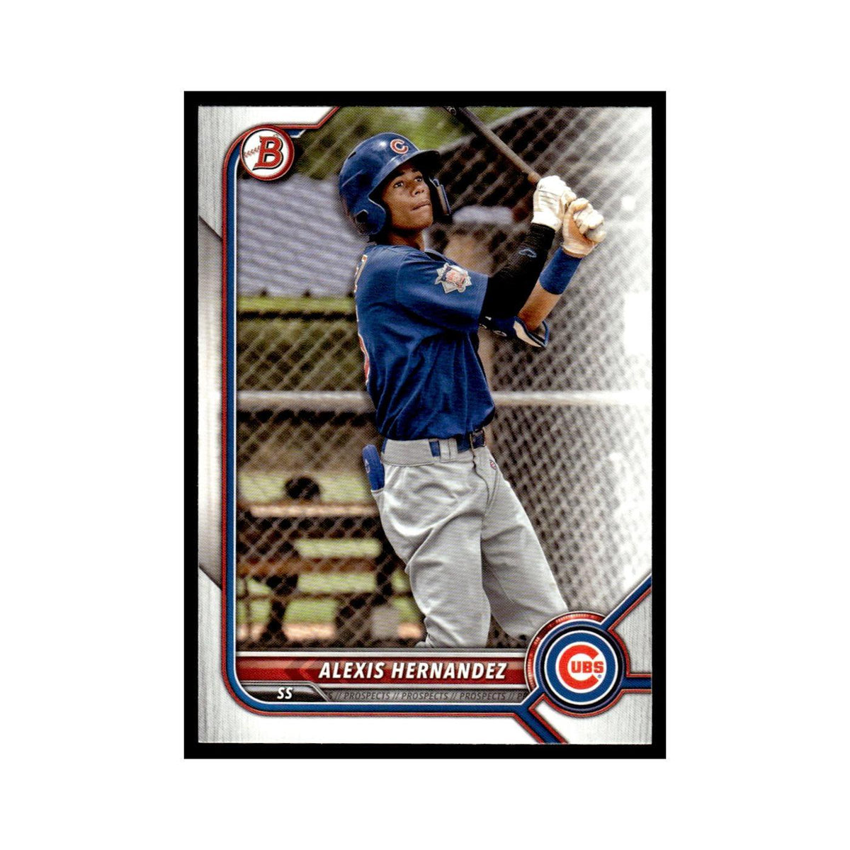 Alexis Hernandez 2022 Bowman Draft #BD-173 Chicago Cubs Baseball Card NM