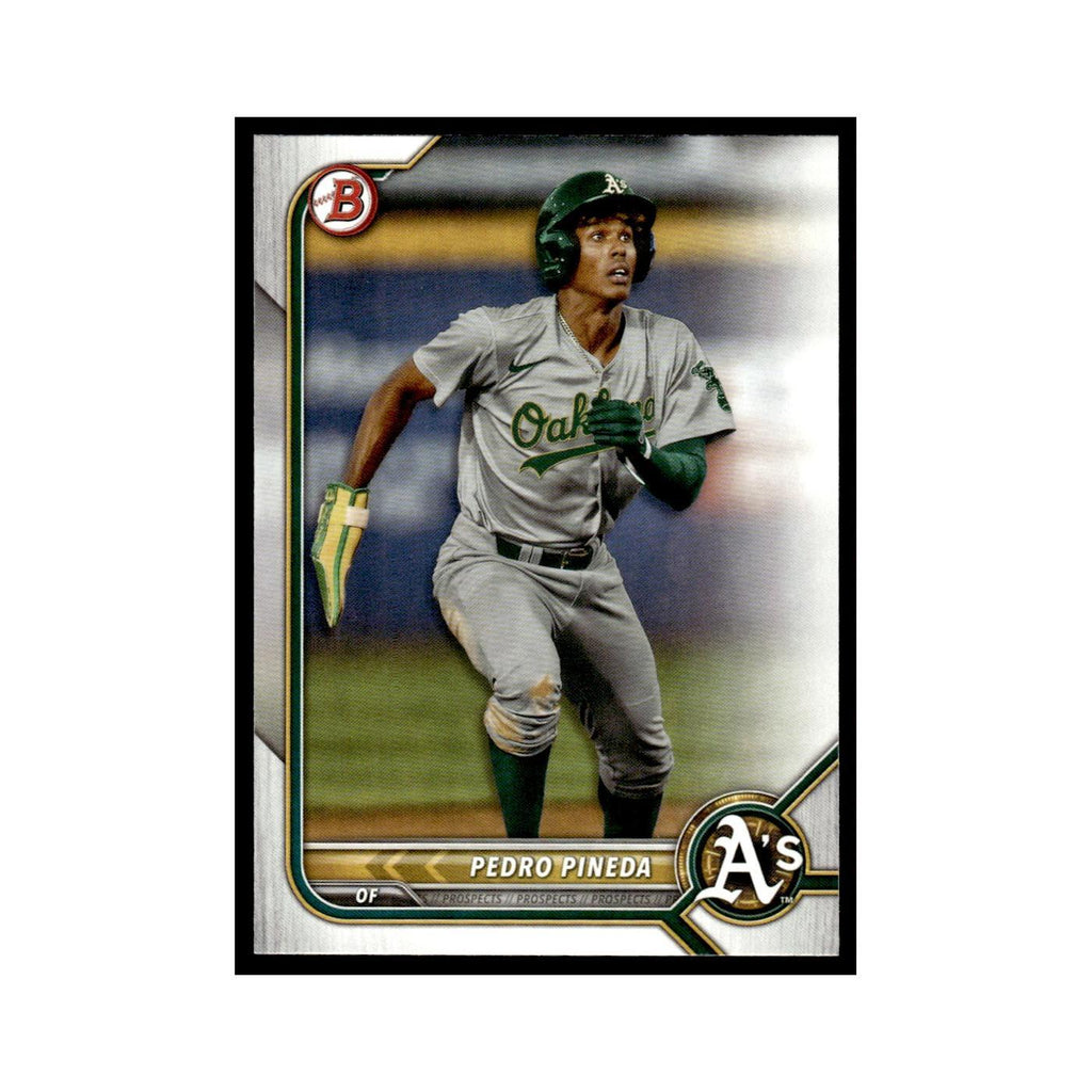 Pedro Pineda 2022 Bowman Draft #BD-181 Oakland Athletics Baseball Card NM