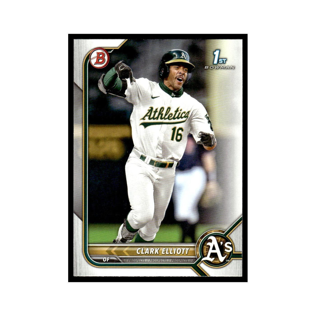 Clark Elliott 2022 Bowman Draft #BD-85 Oakland Athletics Baseball Card NM