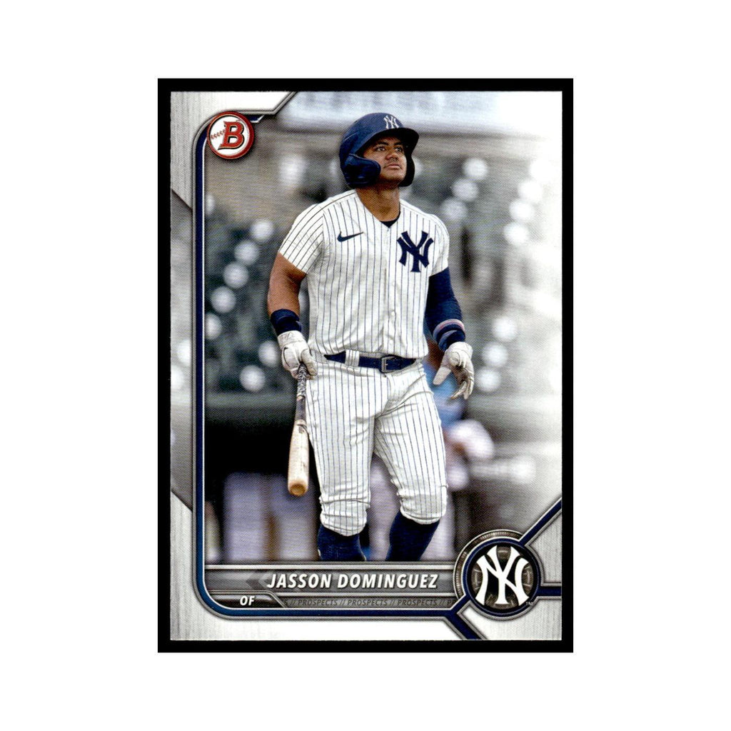 Jasson Dominguez 2022 Bowman Draft #BD-75 New York Yankees Baseball Card NM