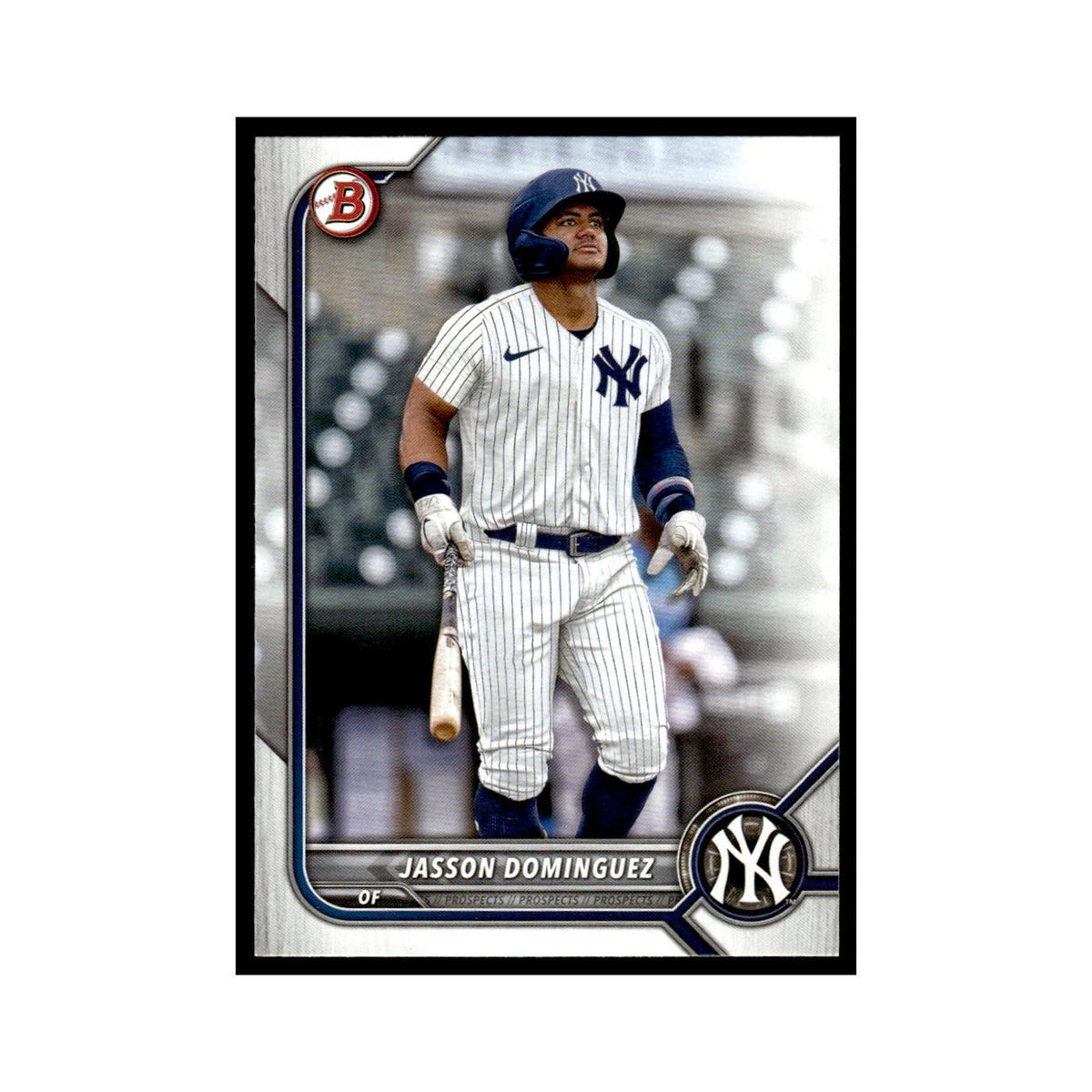 Jasson Dominguez 2022 Bowman Draft #BD-75 New York Yankees Baseball Card NM
