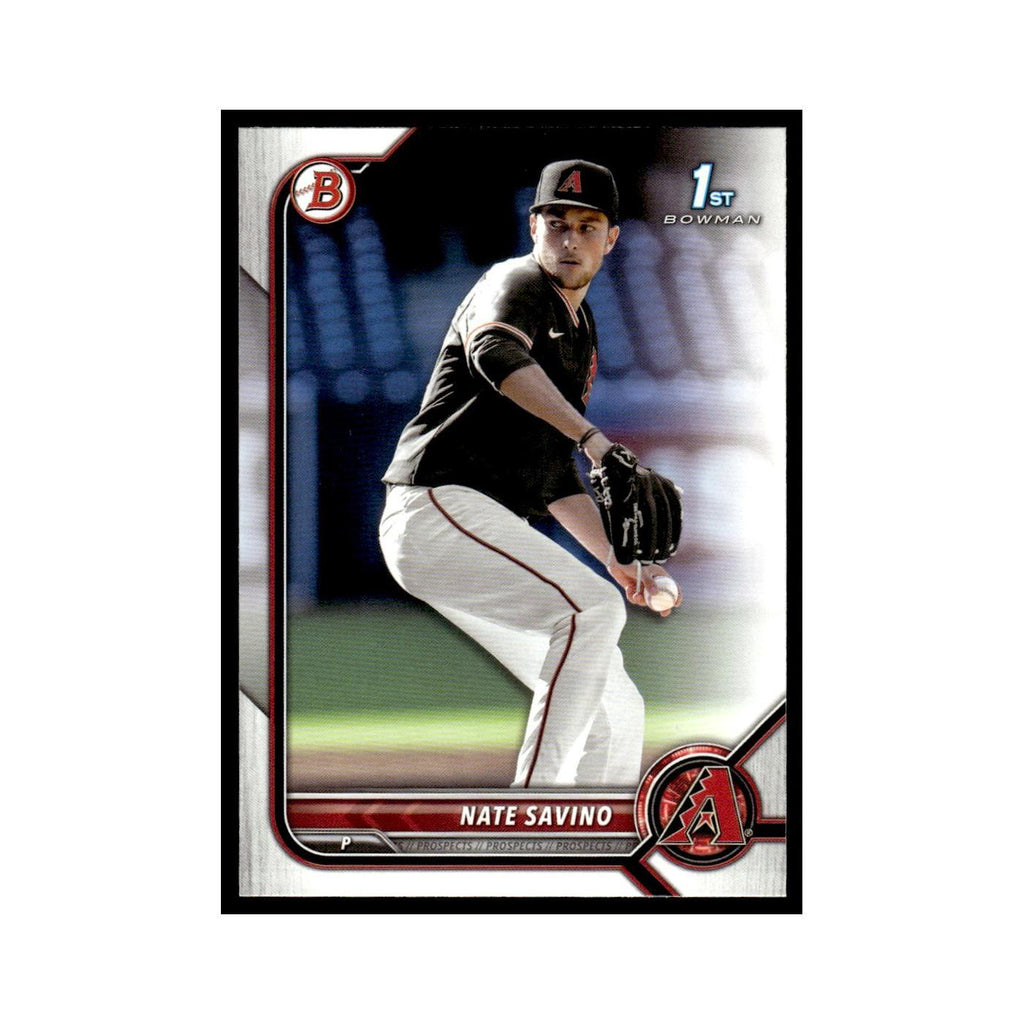 Nate Savino 2022 Bowman Draft #BD-163 Arizona Diamondbacks Baseball Card NM
