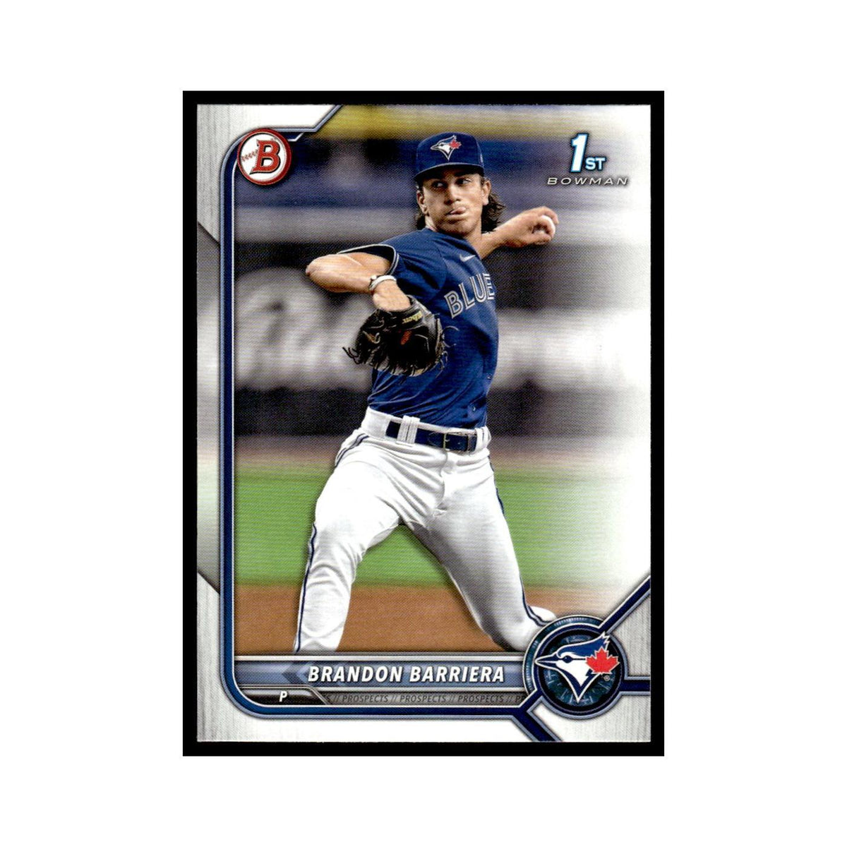 Brandon Barriera 2022 Bowman Draft #BD-21 Toronto Blue Jays Baseball Card NM
