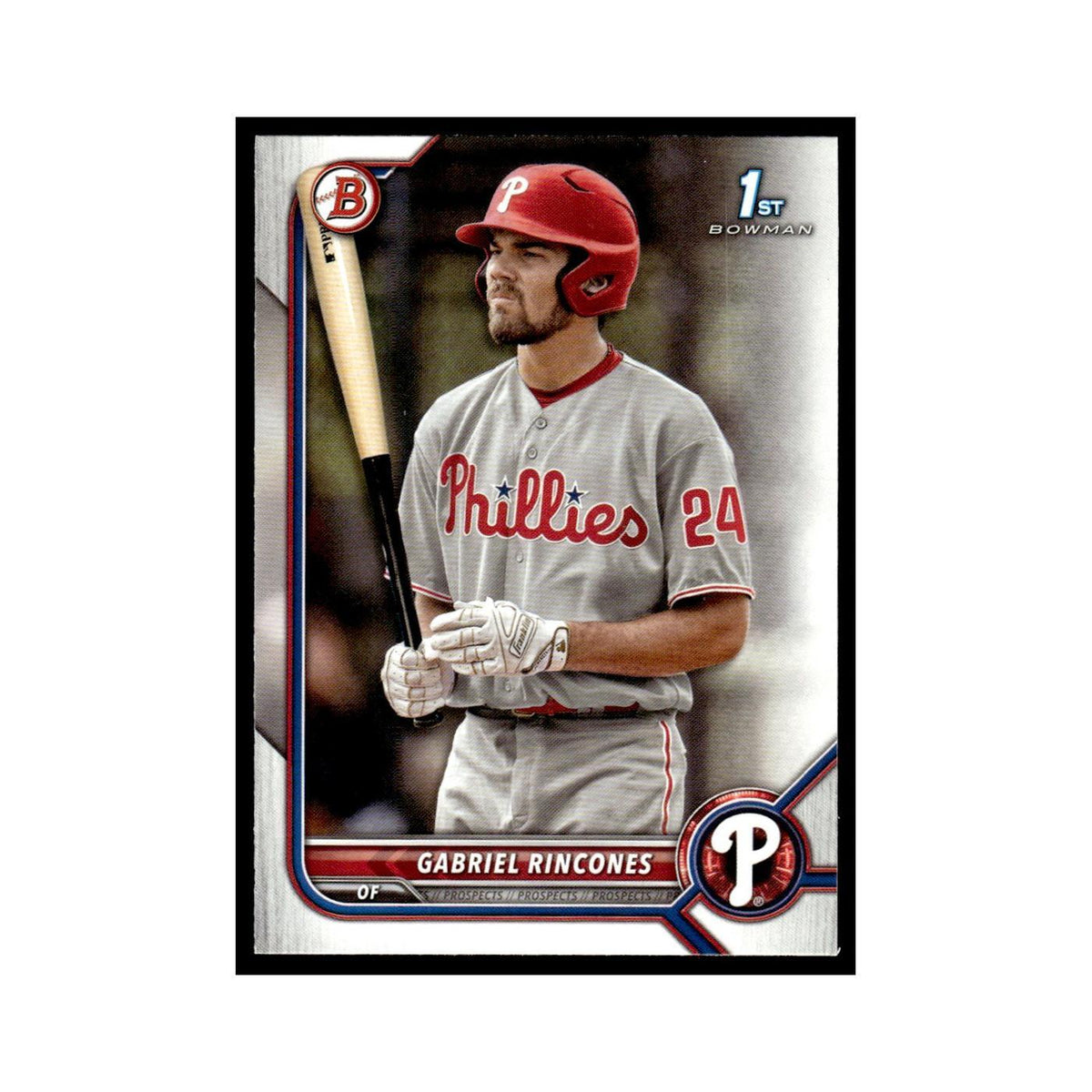 Gabriel Rincones 2022 Bowman Draft #BD-142 Philadelphia Phillies NM