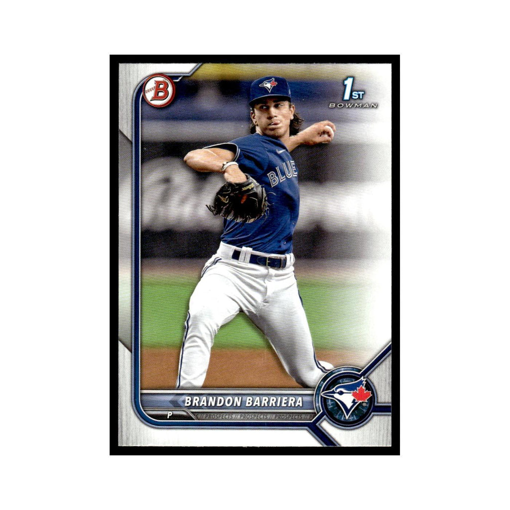 Brandon Barriera 2022 Bowman Draft #BD-21 Toronto Blue Jays Baseball Card NM