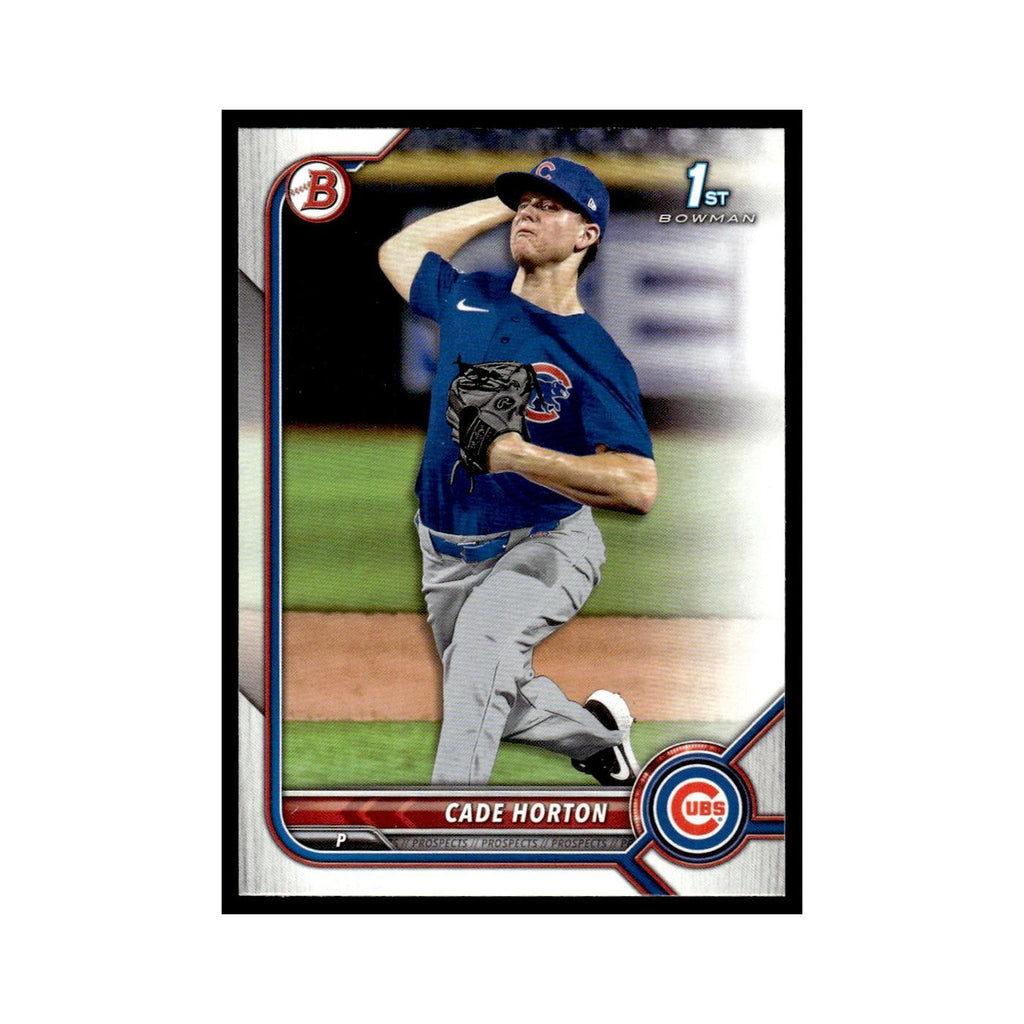 Cade Horton 2022 Bowman Draft #BD-193 Chicago Cubs Baseball Card NM
