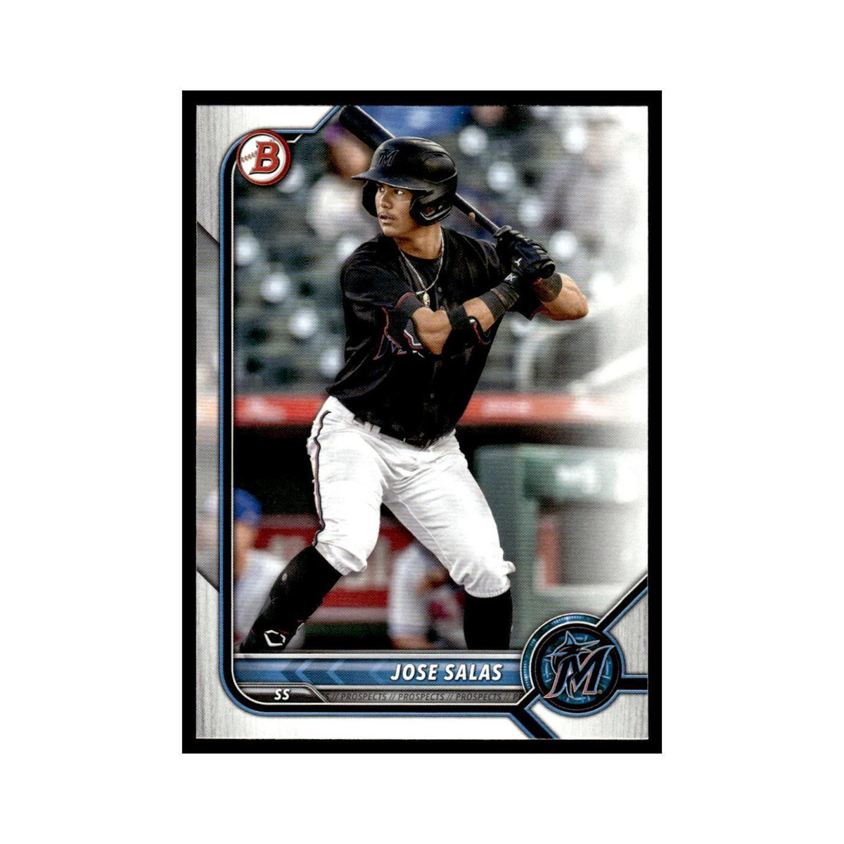 Jose Salas 2022 Bowman Draft #BD-175 Miami Marlins Baseball Card NM