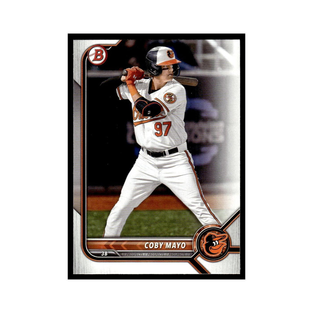 Coby Mayo 2022 Bowman Draft #BD-127 Baltimore Orioles Baseball Card NM
