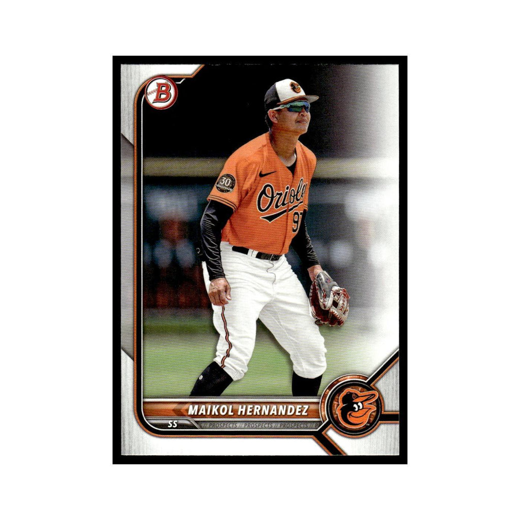 Maikol Hernandez 2022 Bowman Draft #BD-106 Baltimore Orioles Baseball Card NM