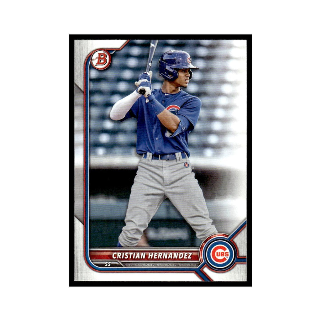 Cristian Hernandez 2022 Bowman Draft #BD-111 Chicago Cubs Baseball Card NM