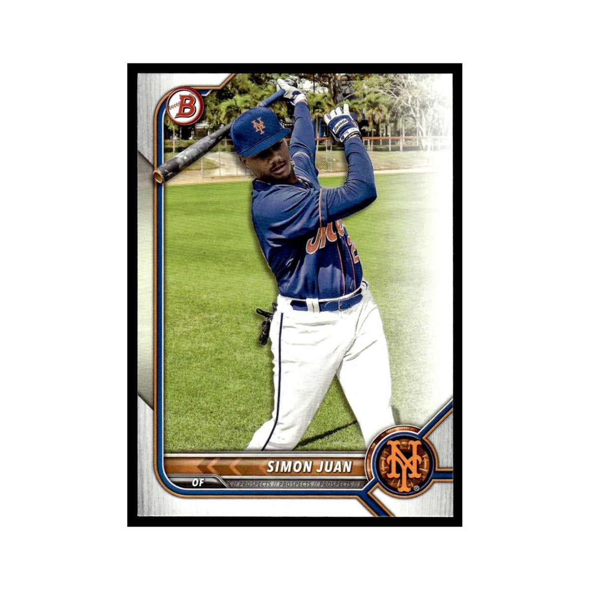 Simon Juan 2022 Bowman Draft #BD-52 New York Mets Baseball Card NM