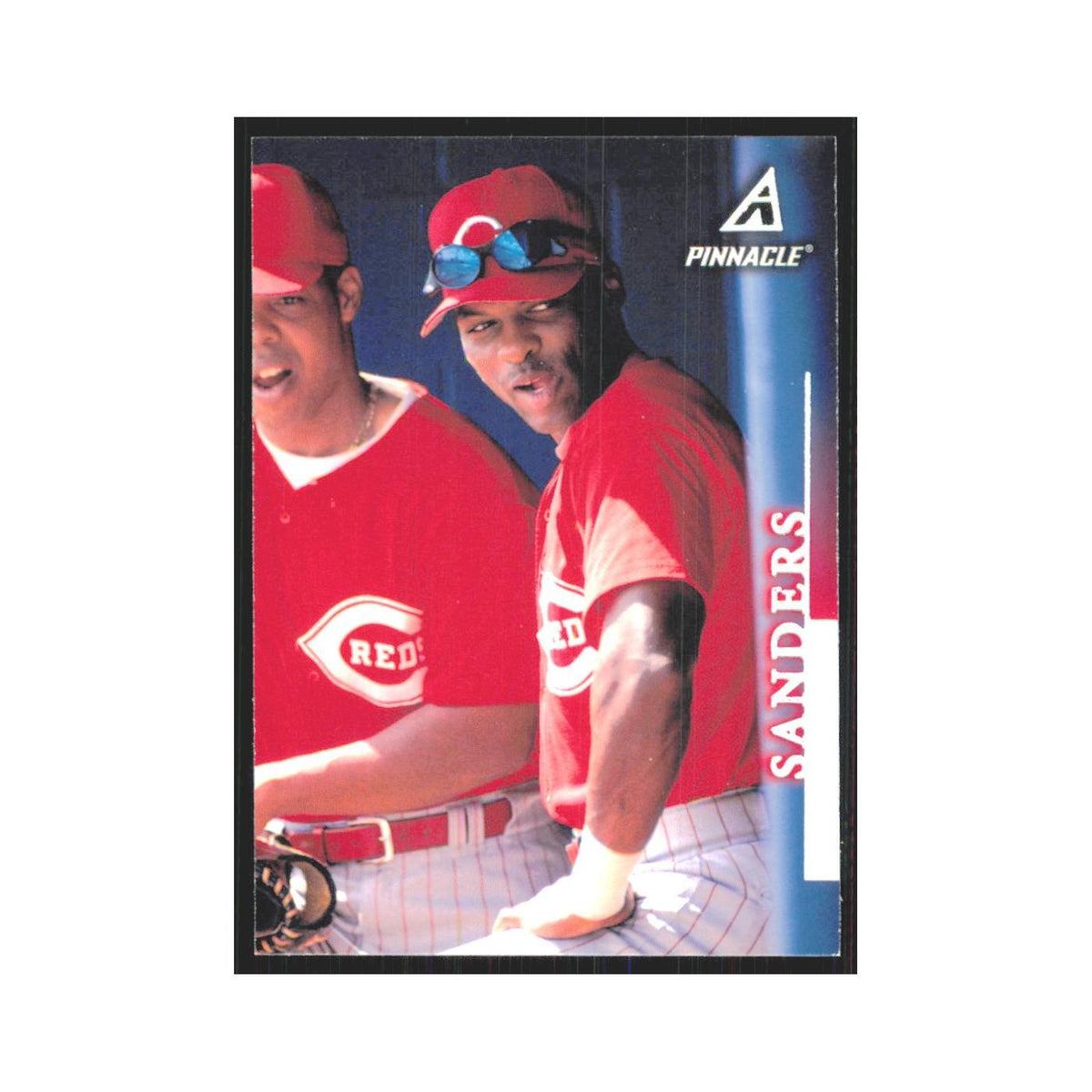 1998 Pinnacle Reggie Sanders Reds #97