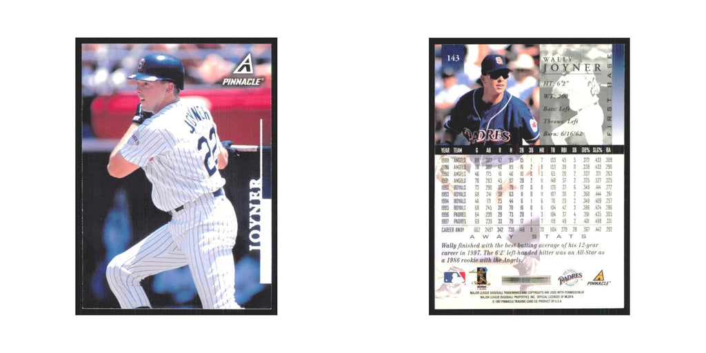 1998 Pinnacle Wally Joyner Padres #143