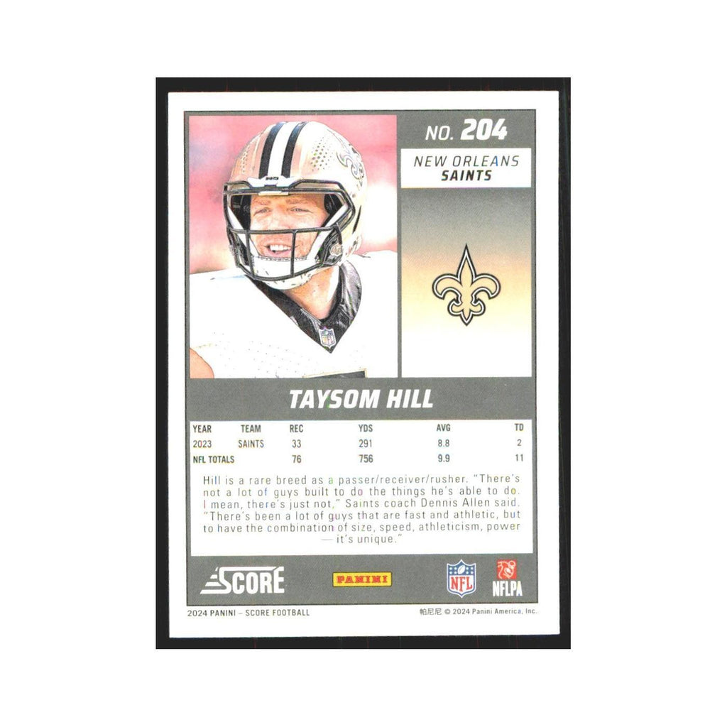2024 Score Taysom Hill Saints #204