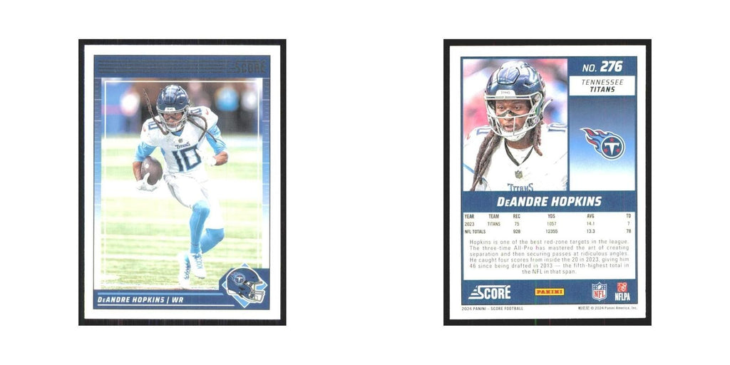 2024 Score DeAndre Hopkins Titans #276