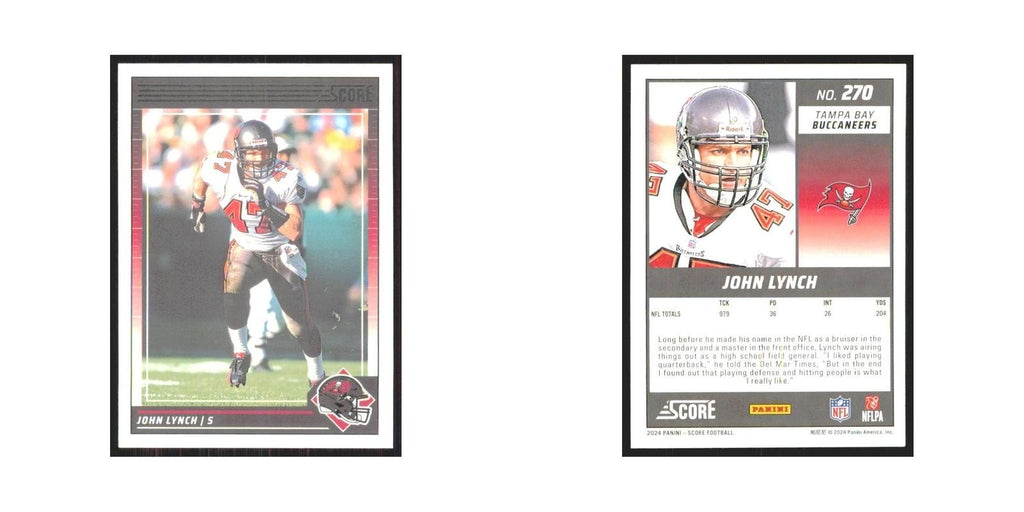 2024 Score John Lynch Buccaneers #270