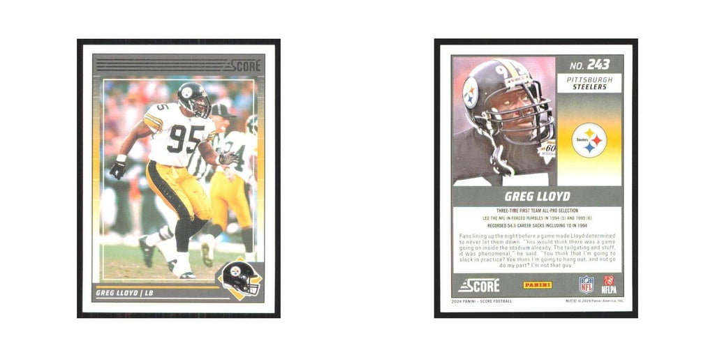 2024 Score Greg Lloyd Steelers #243